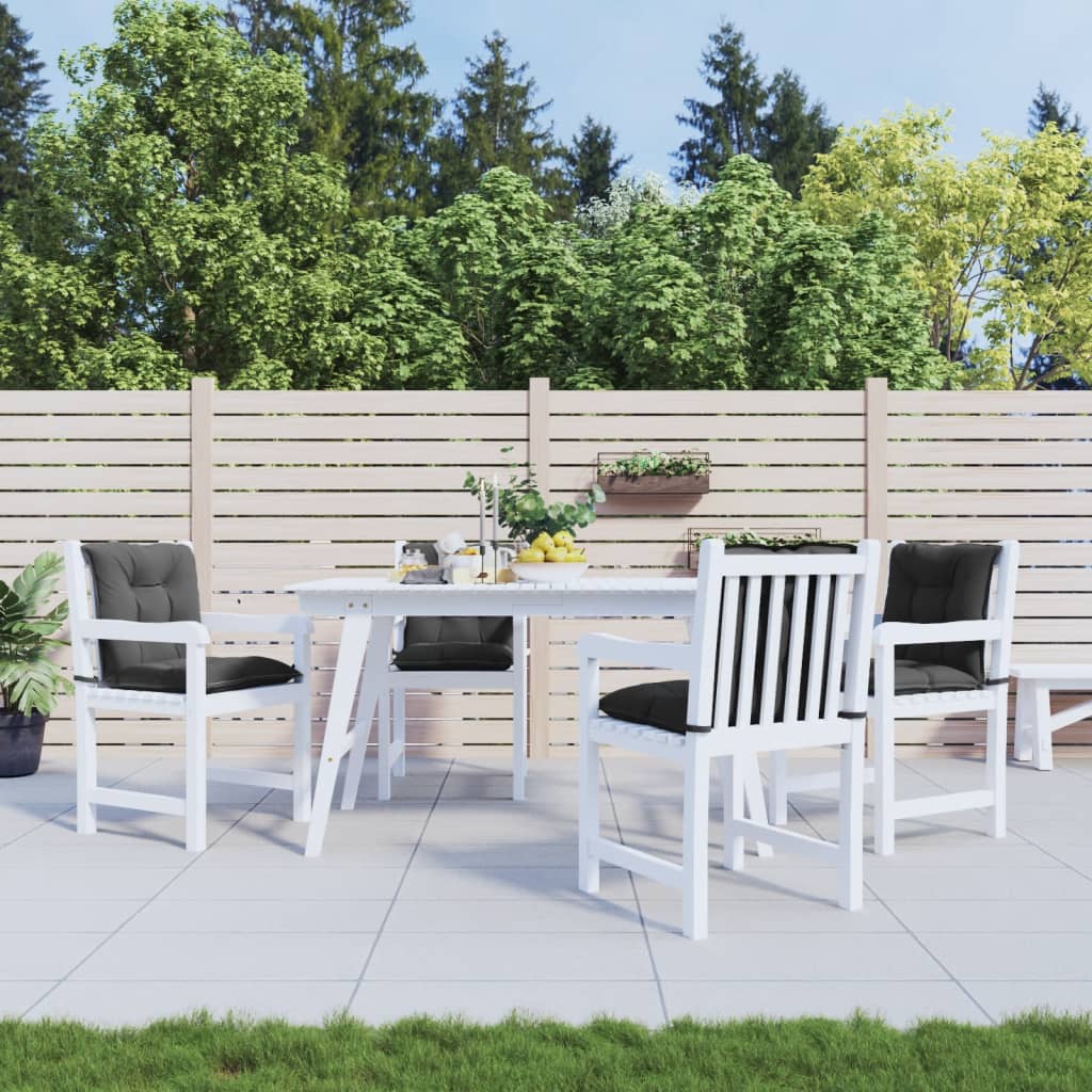 vidaXL Chair Cushion Water Repellent Patio Chair Cushion Pad Oxford Fabric