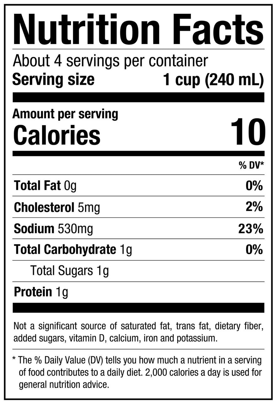 Pacific Natural Chicken Broth (12x32 Oz)